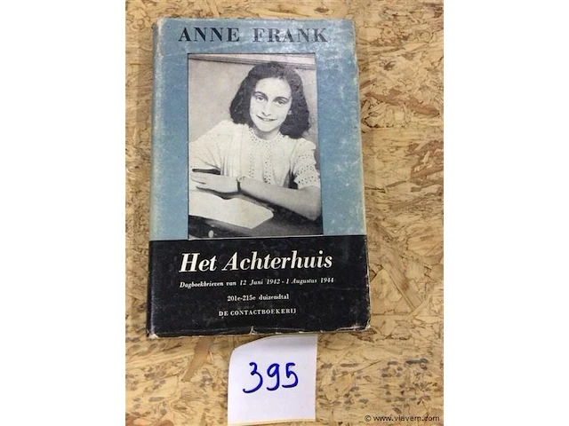 Boek " het achterhuis " anne frank - afbeelding 1 van  1
