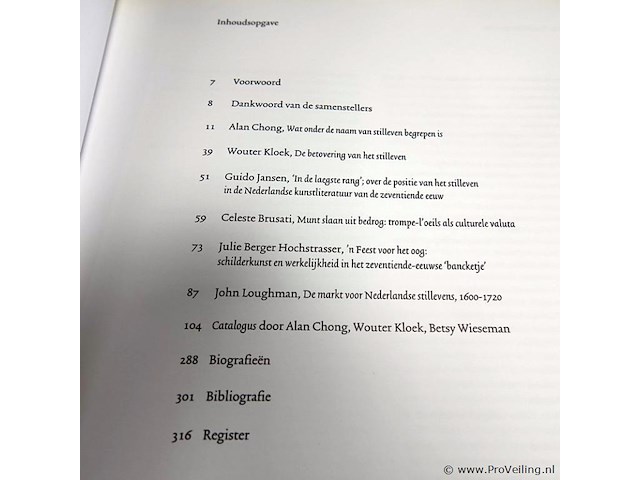 Boek. het nederlands stilleven - afbeelding 2 van  4
