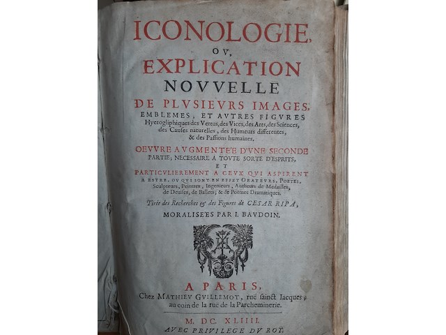 Boek iconologie 17e eeuw, frankrijk, 1644 - afbeelding 9 van  13