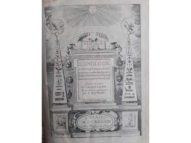 Boek iconologie 17e eeuw, frankrijk, 1644 - afbeelding 10 van  13