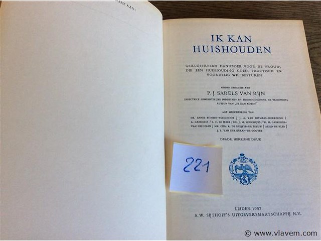 Boek : ik kan huishouden - afbeelding 1 van  4