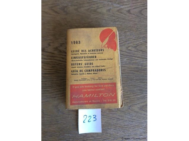 Boek : kopers gids 1963 - afbeelding 1 van  5