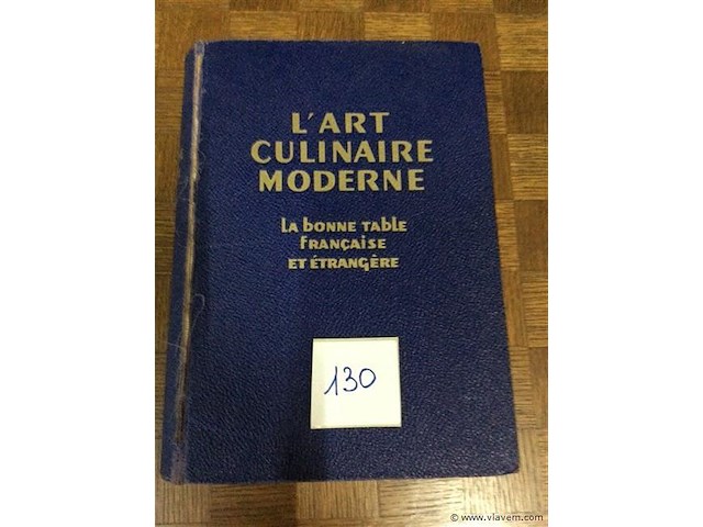 Boek: l'art culinaire…. 1936 - afbeelding 1 van  7