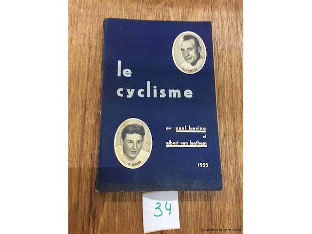 Boek le cyclisme 1935. - afbeelding 1 van  4