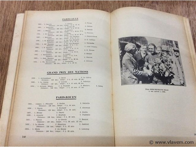 Boek le cyclisme 1935. - afbeelding 3 van  4