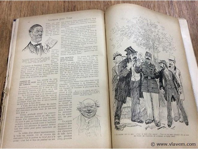 Boek lecture pour tous 1908. - afbeelding 2 van  4