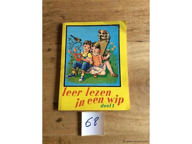 Boek: leer lezen in een wip - afbeelding 1 van  4