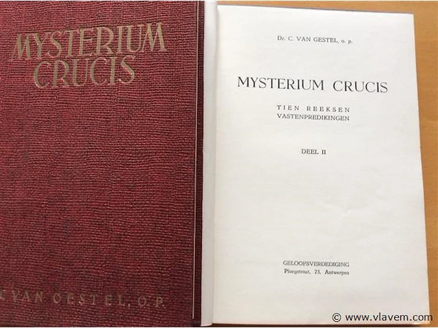 Boek : mysterium crucis 2st - afbeelding 3 van  3