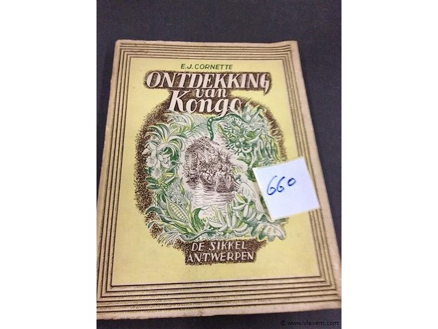 Boek ontdekking van congo - afbeelding 1 van  4