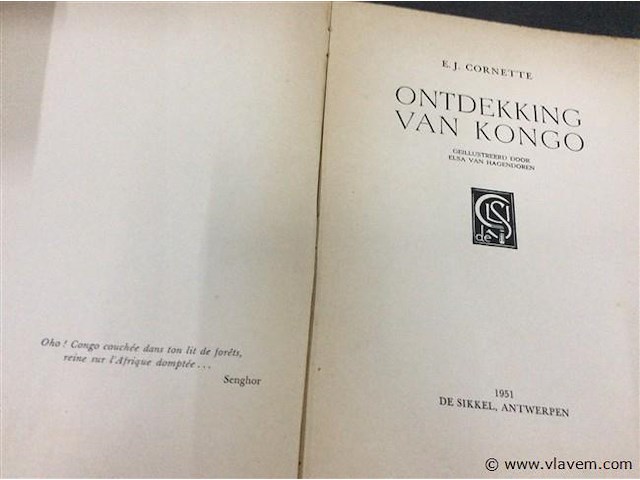 Boek ontdekking van congo - afbeelding 2 van  4