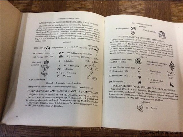 Boek : pottenbakkerskunst 1927 - afbeelding 5 van  5