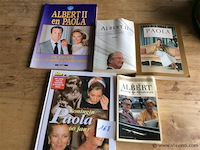 Boek : prins albert & prinses paola divers + foto - afbeelding 1 van  3