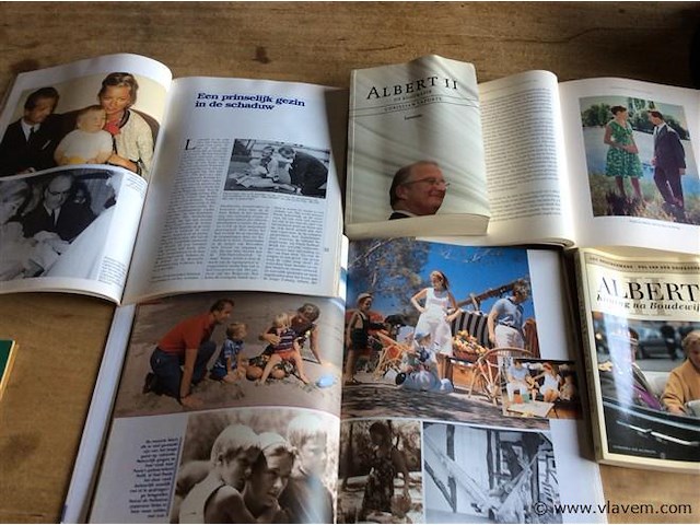 Boek : prins albert & prinses paola divers + foto - afbeelding 2 van  3