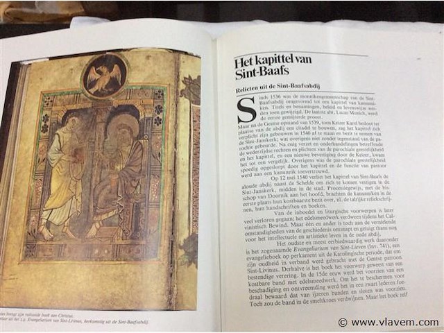 Boek sint baafs - afbeelding 3 van  4