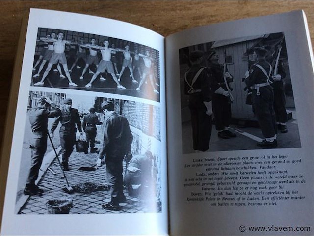 Boek : soldatenleven in belgisch leger na 1945. - afbeelding 2 van  3