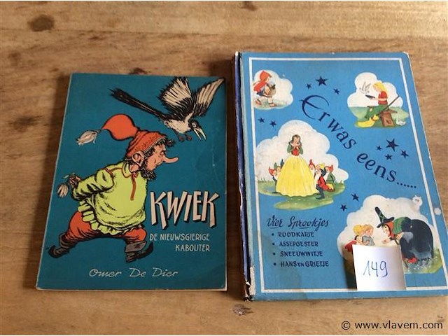 Boek : sprookjes 2stuks - afbeelding 1 van  7