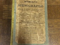 Boek : sténographie - afbeelding 1 van  3