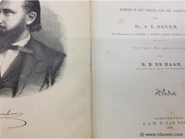 Boek van de noordpool naar den aequator 1894 - afbeelding 2 van  4