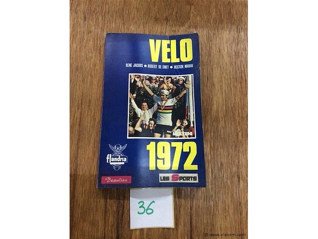 Boek velo 1972. - afbeelding 1 van  4