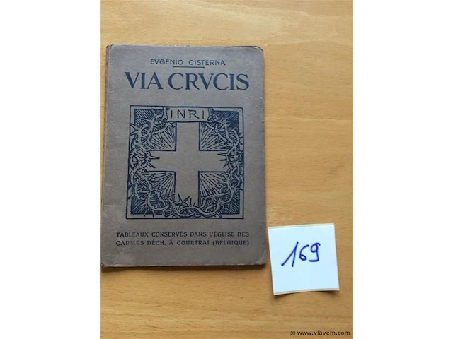 Boek : via crucis - afbeelding 1 van  3