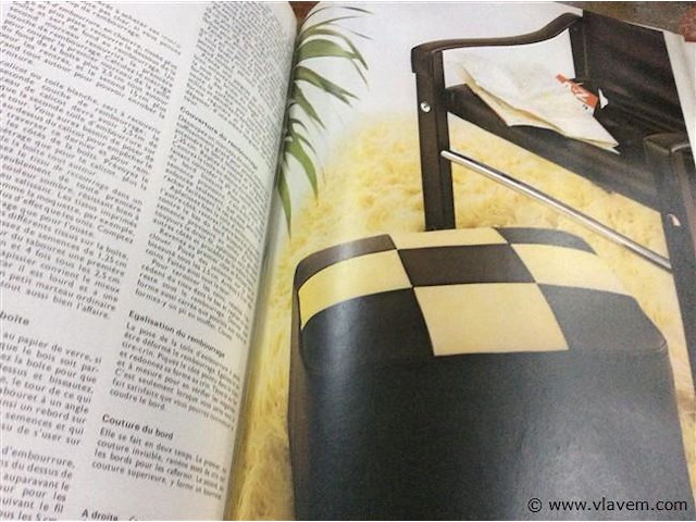 Boek vintage interieur - afbeelding 3 van  4