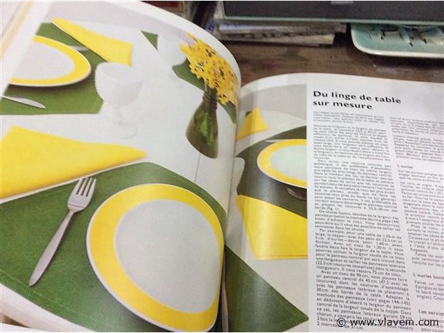 Boek vintage interieur - afbeelding 4 van  4