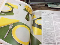 Boek vintage interieur - afbeelding 4 van  4