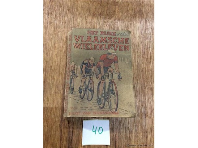 Boek vlaamse wielerleven 1943. - afbeelding 1 van  2