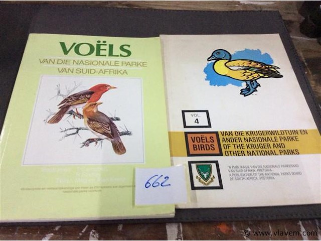 Boek vogels 2stuks - afbeelding 1 van  2