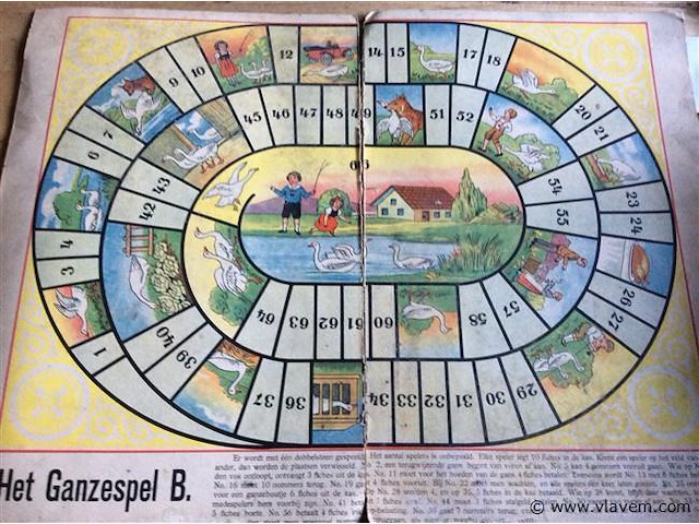 Boek : wie speelt mee spellenboekje + - 1900 - afbeelding 3 van  5