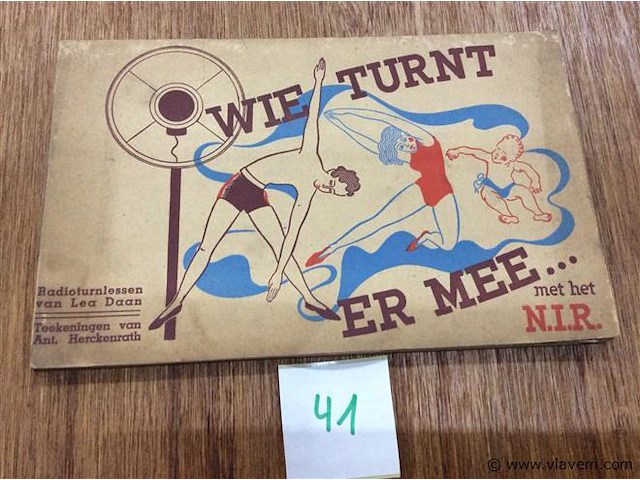Boek wie turnt...n.i.r. j' 50. - afbeelding 1 van  3
