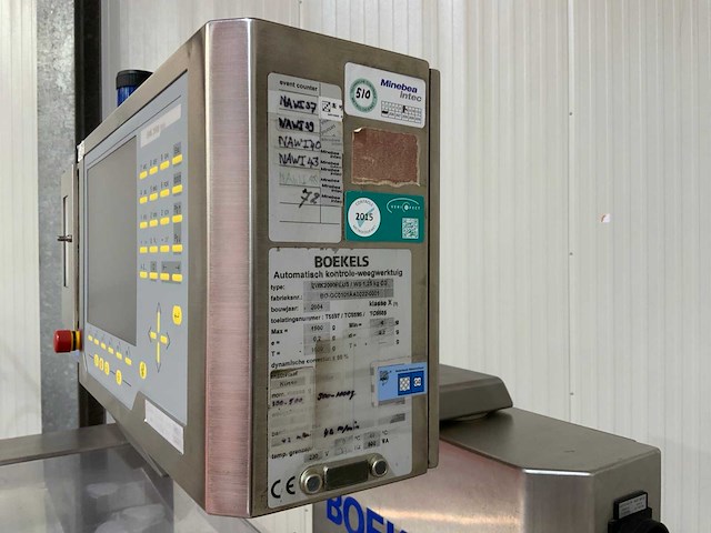 Boekels discovery 25 x 12.5 rvs metaaldetector inclusief ewk2000plus/ws 1,25kg cd automatische checkweger - afbeelding 7 van  18