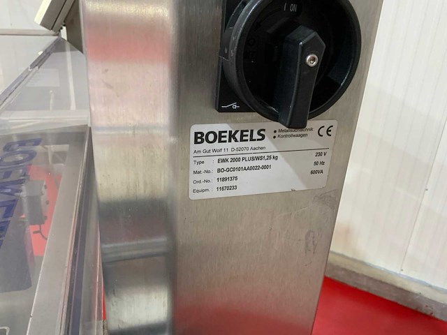 Boekels discovery 25 x 12.5 rvs metaaldetector inclusief ewk2000plus/ws 1,25kg cd automatische checkweger - afbeelding 8 van  18