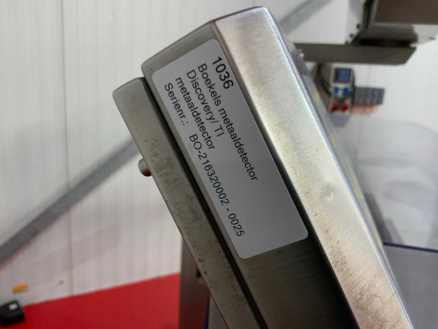 Boekels discovery 25 x 12.5 rvs metaaldetector inclusief ewk2000plus/ws 1,25kg cd automatische checkweger - afbeelding 18 van  18