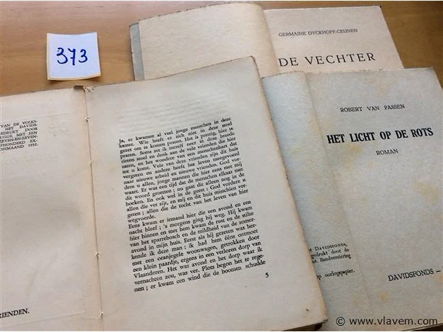 Boeken 3st vlaamse schrijvers - afbeelding 2 van  2