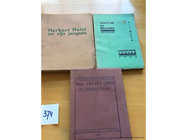 Boeken 3st vlaamse schrijvers - afbeelding 1 van  2