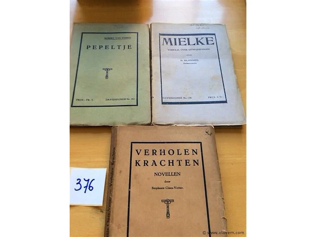 Boeken 3st vlaamse schrijvers - afbeelding 1 van  2