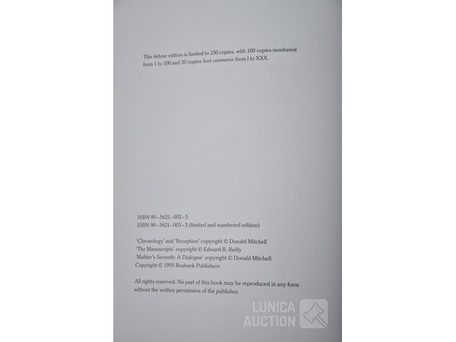 Boeken "7e symphonie mahler" - afbeelding 6 van  19