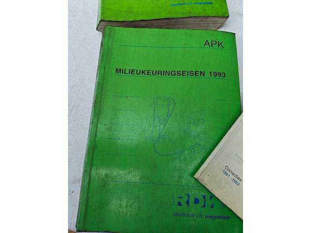 Boeken/ apk keuring 1991 t/m 1995 - afbeelding 2 van  5