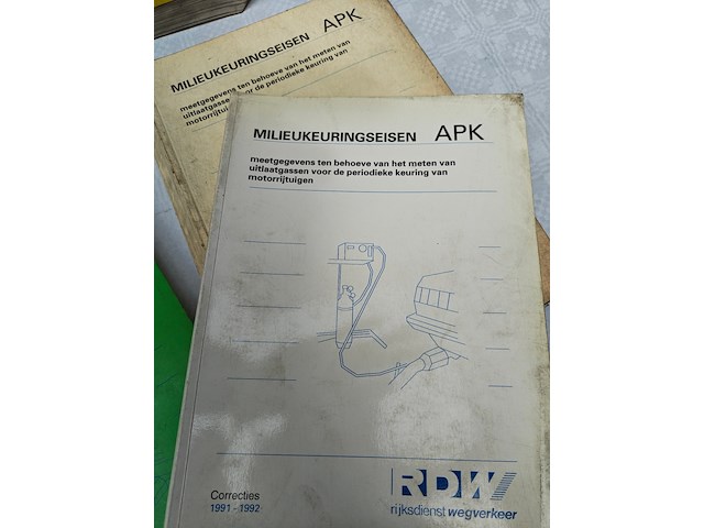 Boeken/ apk keuring 1991 t/m 1995 - afbeelding 3 van  5