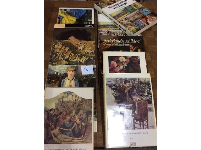 Boeken : diverse kunstboeken - afbeelding 1 van  3