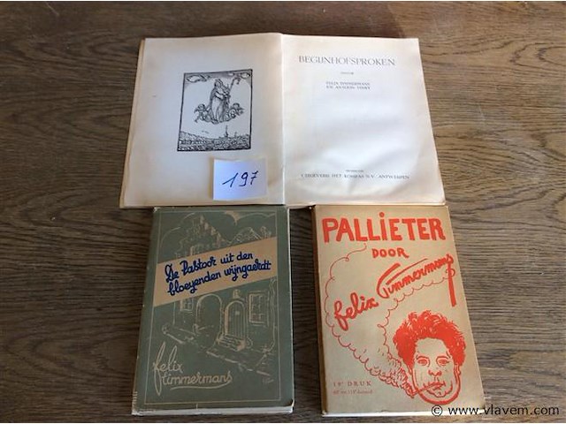 Boeken f timmermans 3stuks - afbeelding 1 van  2