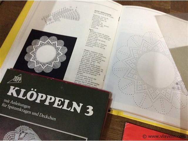 Boeken : kantklossen - handwerk - afbeelding 2 van  3