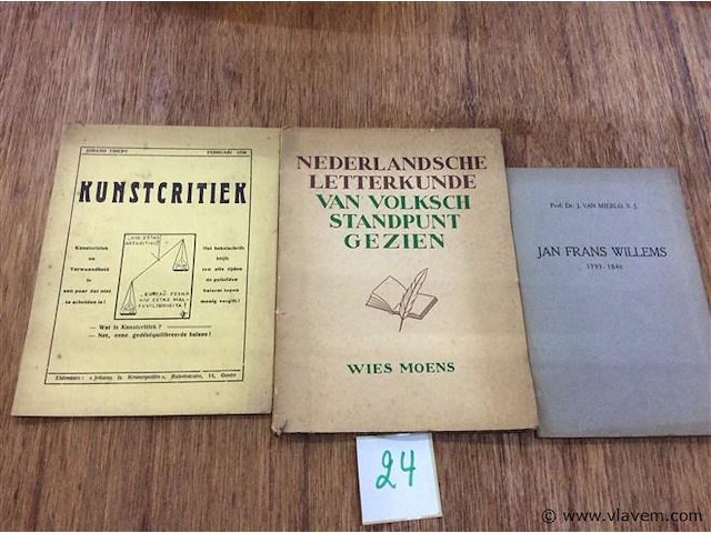 Boeken letterkunde - afbeelding 1 van  2