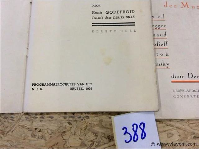 Boeken muziek 2st reeks nir - afbeelding 2 van  2