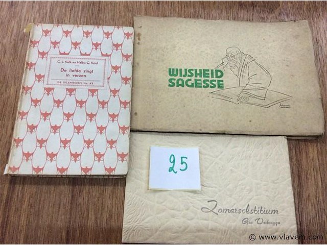 Boeken poëzie 3st - afbeelding 1 van  2