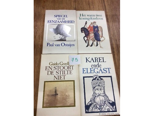 Boeken poëzie 4st - afbeelding 1 van  3