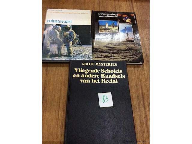 Boeken ruimtevaart 3st - afbeelding 1 van  2