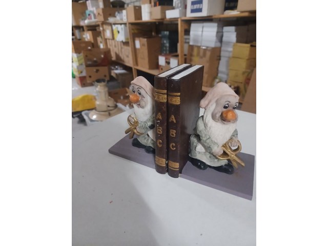 Boeken steun dwergen 2 pcs aantal 1 set. - afbeelding 3 van  5