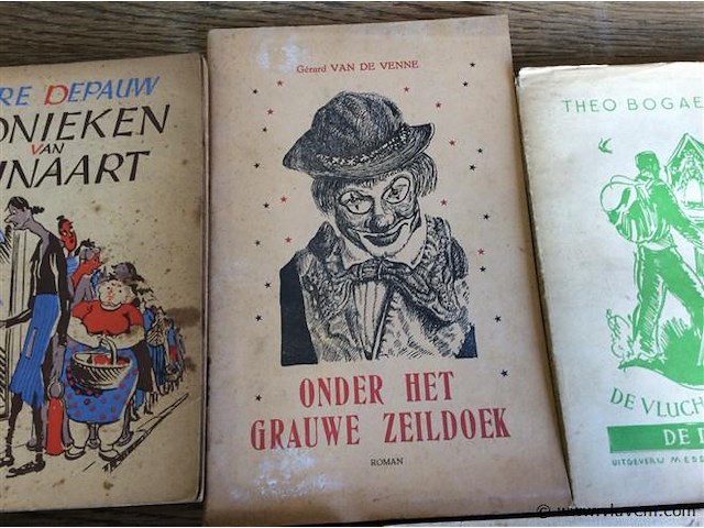 Boeken vlaamse schrijvers divers 5stuks - afbeelding 3 van  3